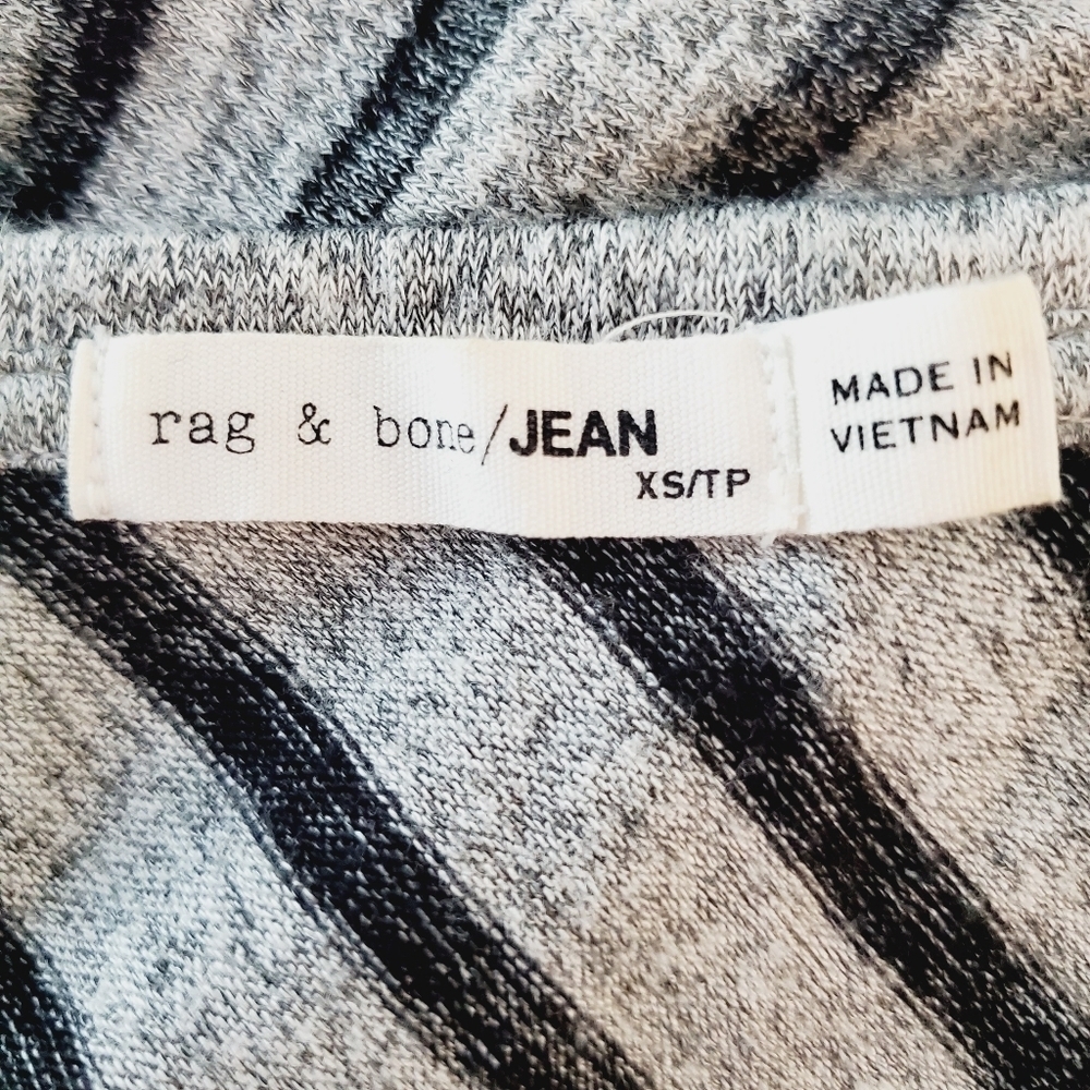 š
ŗRAG & Bone Raglan Striped Shirt Dress - Picture 7 of 8